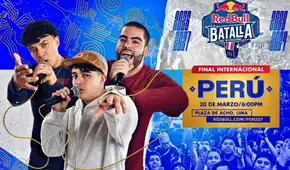 Final Internacional Red Bull Batalla Lima 2027: entradas, fecha y lugar