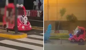 Los escondían dentro de autos: así operaba el negocio ilegal de carritos eléctricos para niños en Lima