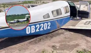 Avioneta aterriza de emergencia en una playa del río Ucayali tras declarar una alerta durante vuelo a Pucallpa