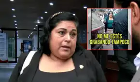 Congreso: diputada del Partido del Buen Gobierno es captada amenazando a fiscalizadora en Huaral