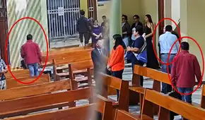 Insólito robo en Chiclayo: entraron a la iglesia haciéndose pasar por invitados a una boda y se llevaron bolso de la dama de honor en plena misa