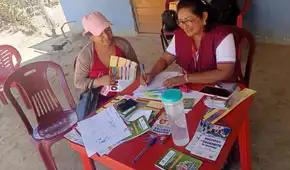 Justicia Itinerante acerca servicios de justicia a pobladores de Potrerillo en Piura