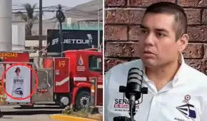 “No nos utilicen”: Cuerpo de Bomberos encara a candidato de Avanza País por usar sus símbolos en caravana política