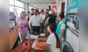 Seguridad del ministro de Salud impide a periodistas cubrir inspección del Hospital La Caleta en Chimbote