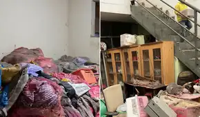 Vivienda de 4 pisos colapsada de basura en Los Olivos: vecinos piden rescate urgente para más de 20 mascotas atrapadas en el interior
