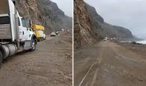 Paso restringido entre Atico y Ocoña: deslizamiento de tierra interrumpió el tránsito en la Panamericana Sur