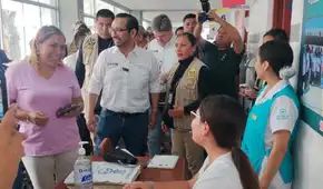 Seguridad del ministro de Salud impide a periodistas cubrir inspección del Hospital La Caleta en Chimbote