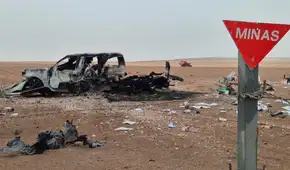 Explosión de mina antitanque deja un muerto y un herido en frontera entre Chile y Perú