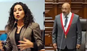 Óscar Reto responde a Cecilia Chacón por decirle que ponga orden: “Yo sé bien lo que tengo que hacer”