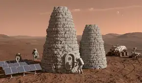 Los ingenieros proponen construir casas hechas con levadura y gelatina para los futuros colonos de Marte
