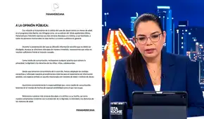 Panamericana TV lanza comunicado tras error de Milagros Leiva, pero no revela sanción