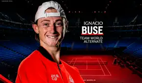 Ignacio Buse hace historia con su convocatoria a la Laver Cup 2026: el peruano fue elegido para el Team Mundial