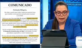 Madre de menor agredido en Liceo Naval perdona a Milagros Leiva por revelar identidad de su hijo y periodista manda firme mensaje