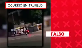 Es falso que este video de un accidente de motociclistas corresponda a Trujillo: las imágenes son de Monterrey, México