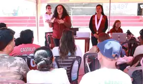 Corte del Santa recibe 10 demandas de alimentos durante feria itinerante en La Esperanza Alta