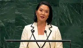 Keiko Fujimori acusa a 'agendas culturales' de generar divisiones entre la población ante Asamblea General de la ONU