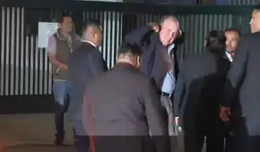 Rafael López Aliaga llega al debate municipal: así fue el ingreso del líder de Renovación Popular Rafael López Aliaga llega al debate municipal: así fue el ingreso del líder de Renovación Popular