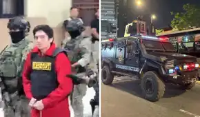 "Jhonsson Pulpo" es trasladado a la Base Naval del Callao para cumplir 36 meses de prisión preventiva