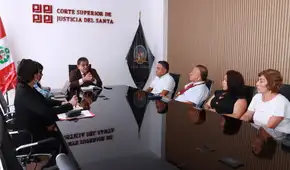 Corte del Santa y sindicato acuerdan acciones para fortalecer el servicio de justicia
