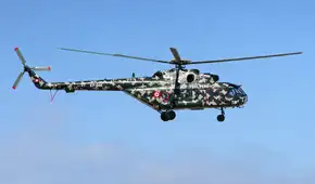 Reportan incendio en helicóptero recién reparado y entregado al Ejército