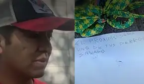 Candidato a Gore de Junín denuncia amenazas de muerte tras hallar cabeza de perro y carta de hampones