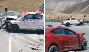 Tragedia en Pasco: tres muertos deja choque entre camioneta y auto en carretera hacia Canta