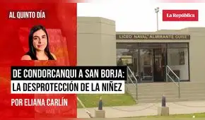 De Condorcanqui a San Borja: la desprotección de la niñez, por Eliana Carlin