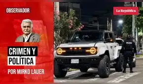 Crimen y política, por Mirko Lauer