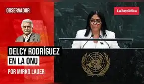 Delcy Rodríguez en la ONU, por Mirko Lauer Delcy Rodríguez en la ONU, por Mirko Lauer