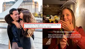 Sobrina de María Pía Copello, Micaela Bebin, reacciona tras críticas por comprometerse a los 23 años: "No importa la edad, importa con quién"