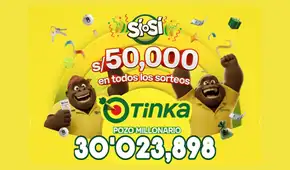 Resultados de La Tinka del domingo 27 de septiembre: números ganadores, premios del Pozo Millonario, boliyapa, S/50.000 y más