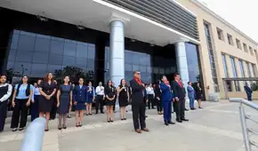 Sullana: Corte de Justicia realiza ceremonia por el Día del Himno Nacional