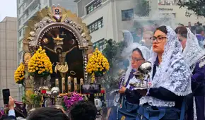 Primera procesión del Señor de los Milagros: horario, ruta y calles cerradas este 3 de octubre