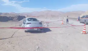Policía muere y su colega queda herido tras despiste en la ruta Tacna-Arequipa