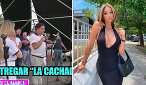 Sheyla Rojas es tratada de la peor manera por amigo de su novio Joaquín Ramírez en escenario de Cajamarca
