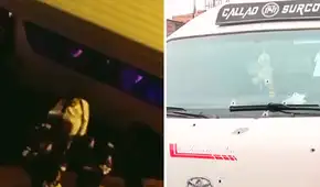 Ataque armado contra combi deja herido al conductor y dos pasajeros en plena ruta en el Callao Ataque armado contra combi deja herido al conductor y dos pasajeros en plena ruta en el Callao