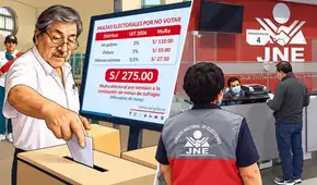 ¿Qué pasa si no pago la multa por no votar?: sanciones, trámites impedidos y cobranza coactiva del JNE