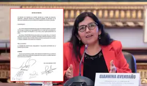 Fuerza Popular busca censurar a Giannina Avendaño por demora en el dictamen de facultades