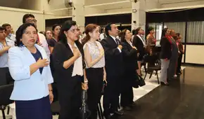 Piura: Corte de Justicia conmemora el Día del Himno Nacional del Perú
