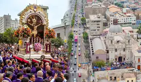 Procesión del Señor de los Milagros: conoce los cierres, desvíos y horarios por la Municipalidad de Lima