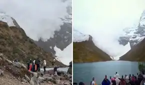 Laguna Humantay: Inaigem advierte que turistas se concentran en zona de alto riesgo por avalanchas Laguna Humantay: Inaigem advierte que turistas se concentran en zona de alto riesgo por avalanchas