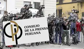 Consejo de Prensa Peruana alerta sobre instrumentalización de la justicia para perseguir periodistas