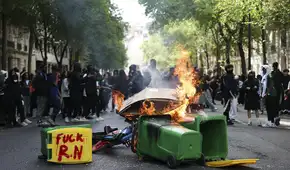 Protestas estudiantiles en Francia dejan 600 detenidos y 400 liceos cerrados en una nueva jornada de movilizaciones