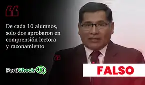 Es falso que solo dos de cada 10 alumnos alcanzaron un nivel satisfactorio en lectura y razonamiento en la prueba PISA 2025