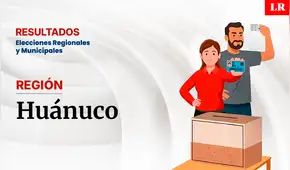 Resultados en la región de Huánuco, según la ONPE: conoce quién es el virtual gobernador de la región