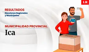 Resultados en la provincia de Ica, según la ONPE: conoce quién es el virtual alcalde de la ciudad