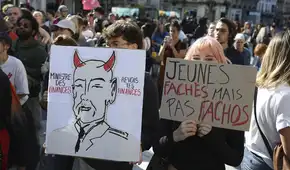 Francia estima que entre 400 y 500 liceos suspenderán las clases el lunes por la ola de protestas estudiantiles