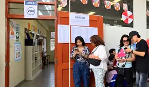 Dijo que iba al baño y desapareció: la insólita fuga de un miembro de mesa en colegio de Huacho durante las ERM 2026