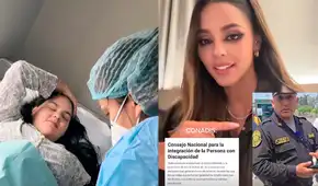 Luciana Fuster denuncia a policía por presunto maltrato a su hermana tras votar: “Está certificada por Conadis”