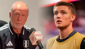 Mano Menezes descartó que desconvocaran a Oliver Sonne por lesión: "Anticipamos el regreso con su club"